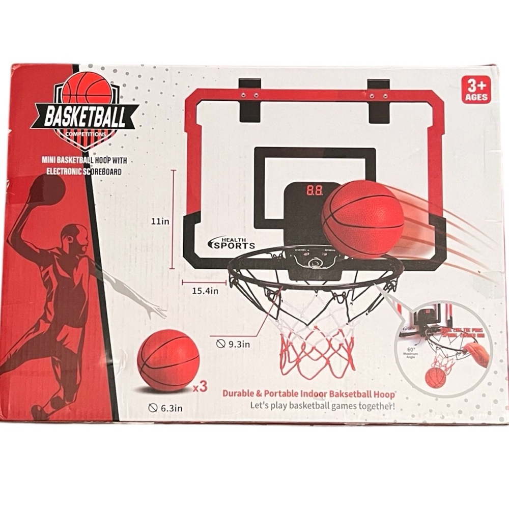 New Over The Door Basketball Hoop